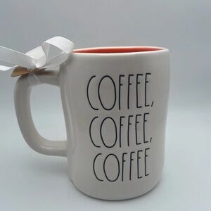 NEW Rae Dunn Gilmore Girls Luke's Diner Diner Mug “Coffee Coffee Coffee” Mug